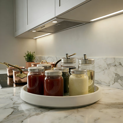 Rotating Multi-functional Storage Tray