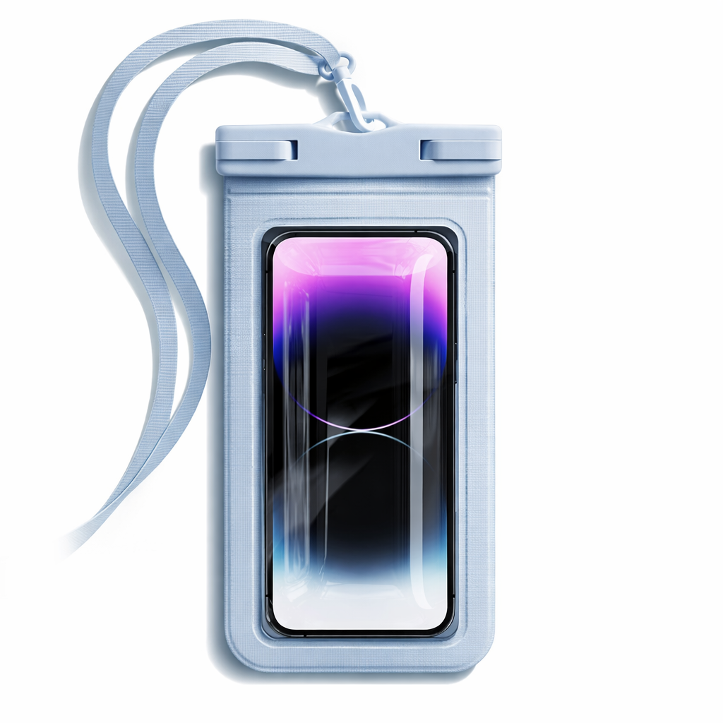 Universal IPX8 High-Transparency Waterproof Phone Pouch with Touch-Screen Support