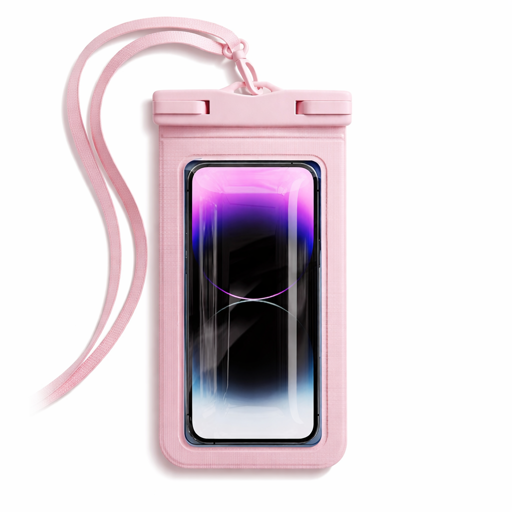 Universal IPX8 High-Transparency Waterproof Phone Pouch with Touch-Screen Support