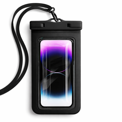 Universal IPX8 High-Transparency Waterproof Phone Pouch with Touch-Screen Support