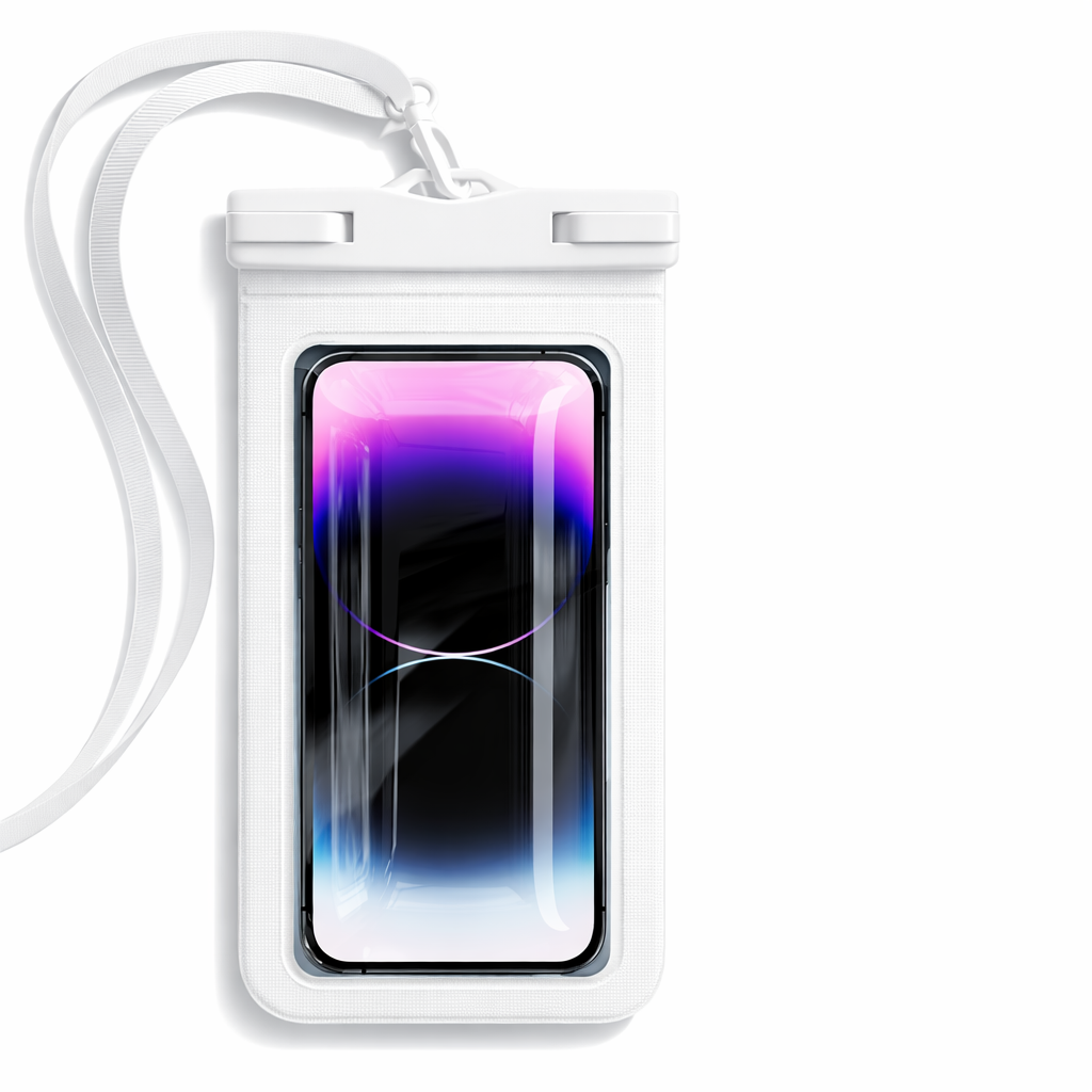 Universal IPX8 High-Transparency Waterproof Phone Pouch with Touch-Screen Support