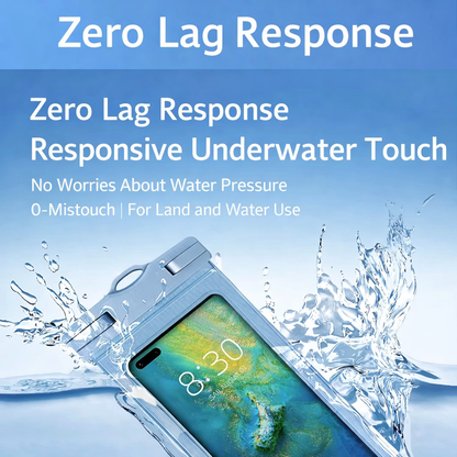 Universal IPX8 High-Transparency Waterproof Phone Pouch with Touch-Screen Support
