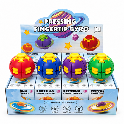 Press & Spin Fidget Ball